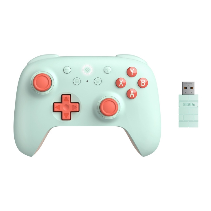 8Bitdo Ultimate 2C Trådlös Pad Mint i gruppen DATORER & KRINGUTRUSTNING / Gaming / Gamepad hos TP E-commerce Nordic AB (D11309)
