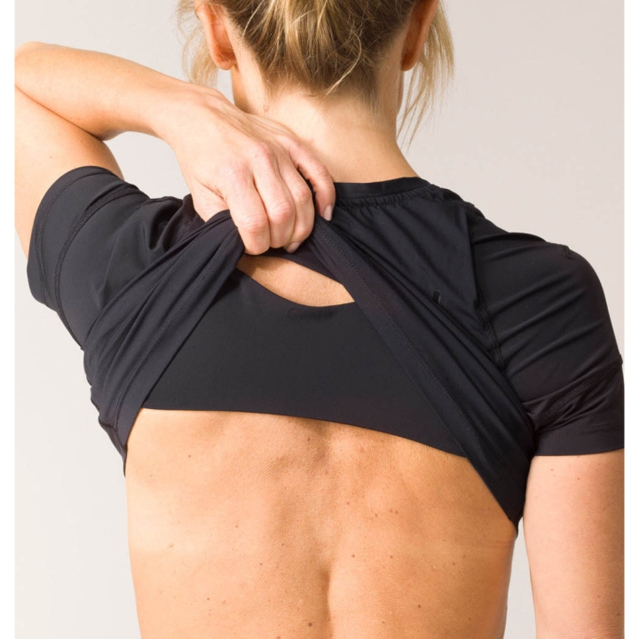 SWEDISH POSTURE Reminder Hållningströja Dam Svart S i gruppen SPORT, FRITID & HOBBY / Accessoarer / T-shirts & Tröjor hos TP E-commerce Nordic AB (D11347)