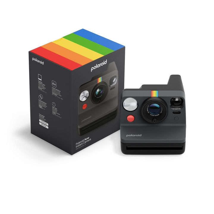 Polaroid Kamera Polaroid Now Generation 3 Svart i gruppen HEMELEKTRONIK / Foto & Video / Kameror hos TP E-commerce Nordic AB (D11415)