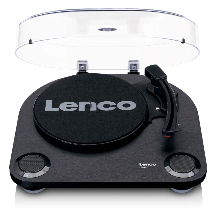 Lenco Skivspelare med inbyggda högtalare Svart i gruppen HEMELEKTRONIK / Ljud & Bild / Hemmabio, HiFi & Bärbart / Kompaktstereo & Skivspelare hos TP E-commerce Nordic AB (D11437)