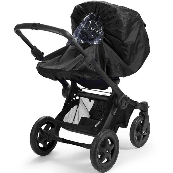 Elodie Details Rain Cover, Brilliant Black i gruppen LEKSAKER, BARN- & BABYPRODUKTER / Barnvagnar & Tillbehör hos TP E-commerce Nordic AB (D11447)