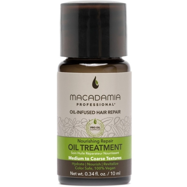 Macadamia Natural Oil Macadamia Nourishing Moisture Oil Treatment 10ml i gruppen SKÖNHET & HÄLSA / Hår & Styling / Hårvårdsprodukter / Hårolja hos TP E-commerce Nordic AB (D11562)