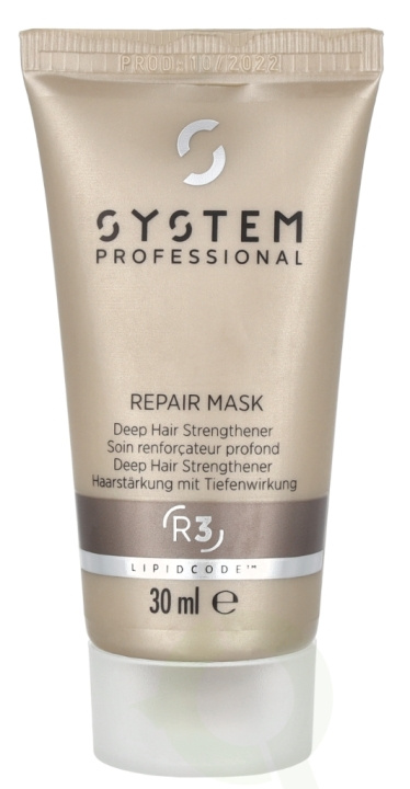 Wella System P. - Lipid Code - Repair Mask R3 30 ml i gruppen SKÖNHET & HÄLSA / Hår & Styling / Hårvårdsprodukter / Hårinpackning hos TP E-commerce Nordic AB (D11665)