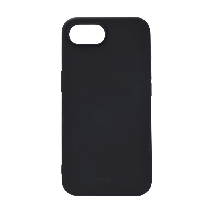Onsala Back Sil Touch Recycled MagSerie iPhone 16e Black i gruppen SMARTPHONE & SURFPLATTOR / Mobilskydd / Apple / iPhone 16 hos TP E-commerce Nordic AB (D12011)