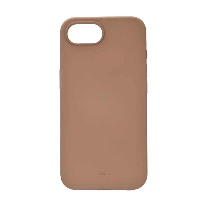 Onsala Mobilskal iPhone 16e Baksida med Silikonkänsla MagSerie Återvunnen Chocolate i gruppen SMARTPHONE & SURFPLATTOR / Mobilskydd / Apple / iPhone 16 hos TP E-commerce Nordic AB (D12012)