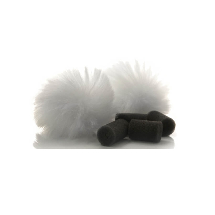 Rycote Windjammer Lavalier Pair White i gruppen HEMELEKTRONIK / Ljud & Bild / Handhållna mikrofoner hos TP E-commerce Nordic AB (D12040)