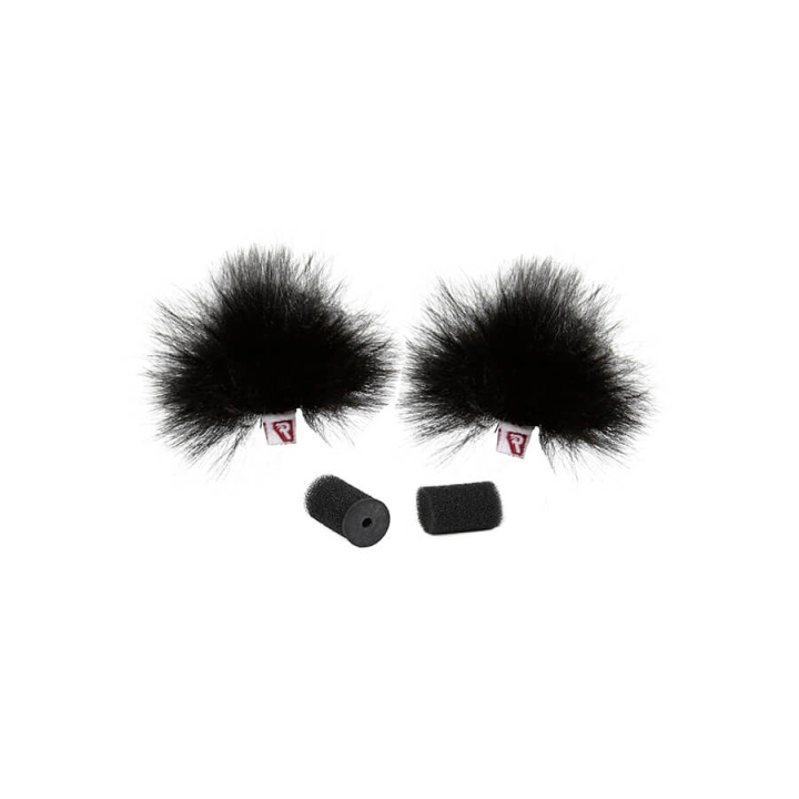 Rycote Windjammer Lavalier Ristretto Pair Black i gruppen HEMELEKTRONIK / Ljud & Bild / Handhållna mikrofoner hos TP E-commerce Nordic AB (D12041)