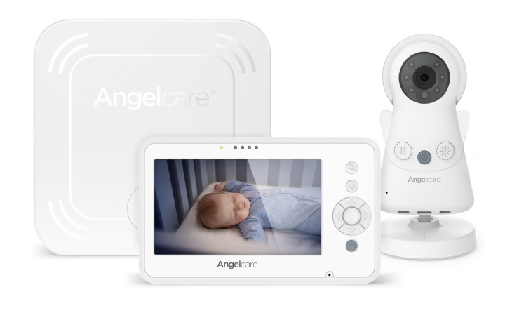 Angelcare Rörelsemonitor för baby vit (ANAC25_EU4) i gruppen LEKSAKER, BARN- & BABYPRODUKTER / Barnsäkerhet / Babyvakt hos TP E-commerce Nordic AB (D12176)