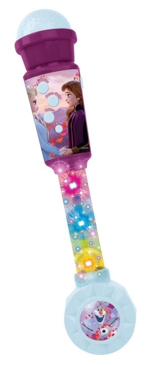 Lexibook Disney Frozen - Trendig belysningsmikrofon (MIC90FZ) i gruppen HEMELEKTRONIK / Ljud & Bild / Handhållna mikrofoner hos TP E-commerce Nordic AB (D12214)
