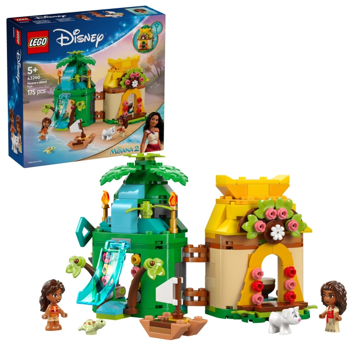 LEGO Disney Princess - Moana\'s Island Fun (43260) i gruppen LEKSAKER, BARN- & BABYPRODUKTER / Leksaker / Byggleksaker / Lego hos TP E-commerce Nordic AB (D12237)