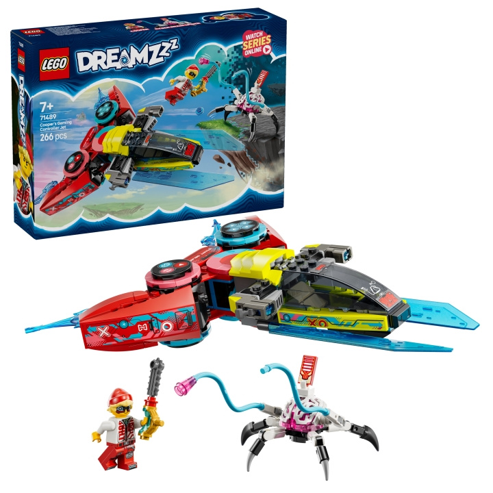 LEGO DREAMZzz - Cooper\'s Gaming Controller Jet (71489) i gruppen LEKSAKER, BARN- & BABYPRODUKTER / Leksaker / Byggleksaker / Lego hos TP E-commerce Nordic AB (D12247)