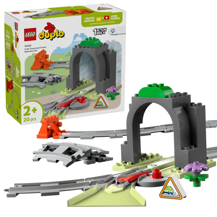 LEGO DUPLO Town - Expansionsset med tågtunnel och tågspår (10425) | LEKSAKER, BARN- & BABYPRODUKTER - Leksaker - Byggleksaker - Lego | GameStuff