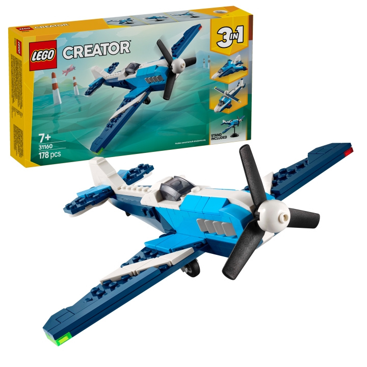 LEGO LEGO Skapare - tävlingsflygplan (31160) i gruppen LEKSAKER, BARN- & BABYPRODUKTER / Leksaker / Byggleksaker / Lego hos TP E-commerce Nordic AB (D12291)