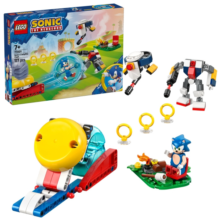 LEGO Sonic - Sonics kamp om lägerelden (77001) i gruppen LEKSAKER, BARN- & BABYPRODUKTER / Leksaker / Byggleksaker / Lego hos TP E-commerce Nordic AB (D12307)