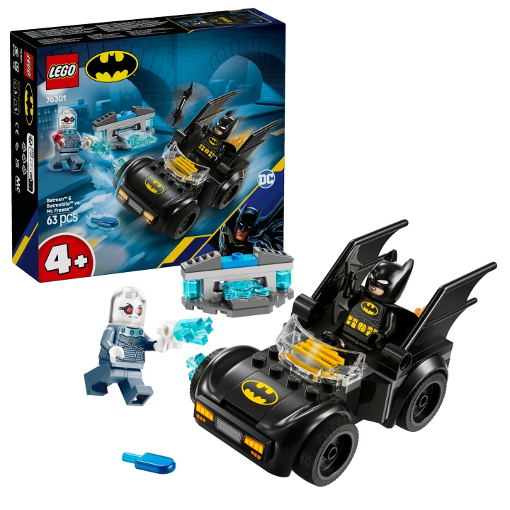 LEGO Superhjältar - Batman™ och Batmobile™ mot Mr Freeze™ (76301) i gruppen LEKSAKER, BARN- & BABYPRODUKTER / Leksaker / Byggleksaker / Lego hos TP E-commerce Nordic AB (D12321)