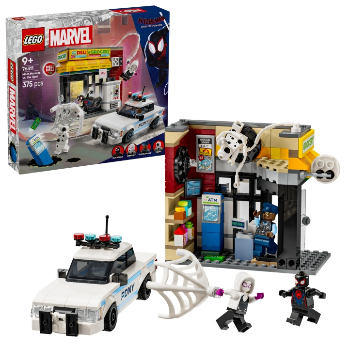 LEGO Superhjältar - Spider-Verse: Miles Morales vs. Fläcken (76311) i gruppen LEKSAKER, BARN- & BABYPRODUKTER / Leksaker / Byggleksaker / Lego hos TP E-commerce Nordic AB (D12324)