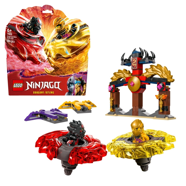 LEGO Ninjago - Battle Pack med draken Spinjitzu (71826) i gruppen LEKSAKER, BARN- & BABYPRODUKTER / Leksaker / Figurer, Miniatyrer & tillbehör hos TP E-commerce Nordic AB (D12325)