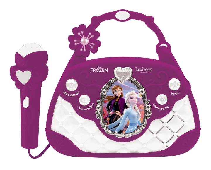 Lexibook Disney Frozen - Handväska musikalisk högtalare (K102FZ) i gruppen LEKSAKER, BARN- & BABYPRODUKTER / Musik, Sång & Bild / Musikinstrument hos TP E-commerce Nordic AB (D12338)