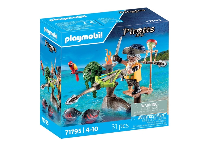 Playmobil Pirat med ballista (71795) i gruppen LEKSAKER, BARN- & BABYPRODUKTER / Leksaker / Lekset hos TP E-commerce Nordic AB (D12439)