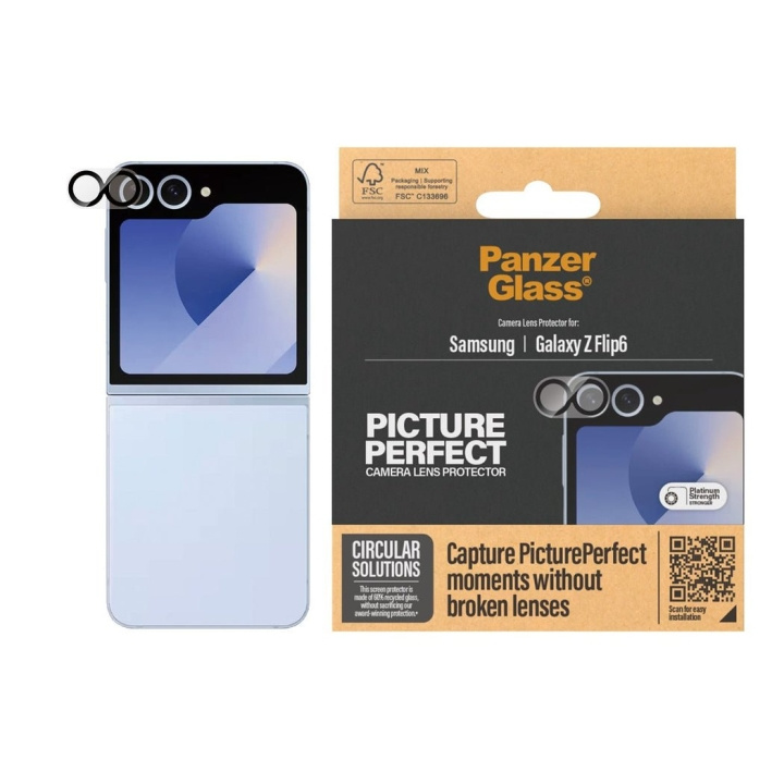 PanzerGlass Linsskydd - Samsung Galaxy Z Flip6 i gruppen SMARTPHONE & SURFPLATTOR / Mobilskydd / Samsung hos TP E-commerce Nordic AB (D12599)