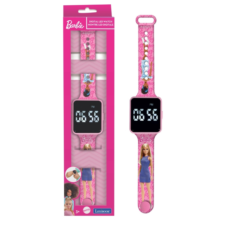 Lexibook Barbie LED digital klocka - (DMW060BB) i gruppen SPORT, FRITID & HOBBY / Accessoarer / Klockor hos TP E-commerce Nordic AB (D12683)