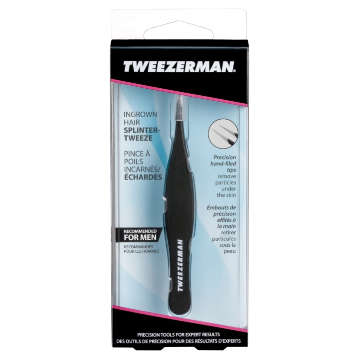 Tweezerman Ingrodda hår/plintertweezer i gruppen SKÖNHET & HÄLSA / Hår & Styling / Rakning & Trimning / Näshårstrimmers hos TP E-commerce Nordic AB (D12733)