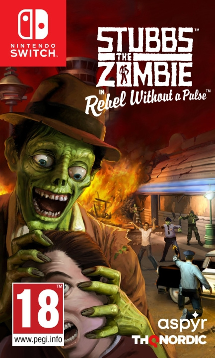 Stubbs the Zombie Rebel Without a Pulse (Switch) i gruppen HEMELEKTRONIK / Spelkonsoler & Tillbehör / Nintendo Switch / Spel hos TP E-commerce Nordic AB (D12754)