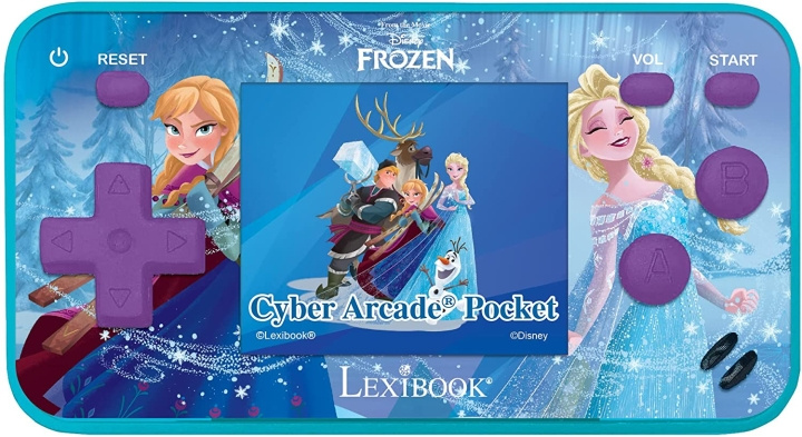 Lexibook Disney Frozen - Handhållen spelkonsol Cyber Arcade® Pocket (JL1895FZ) i gruppen LEKSAKER, BARN- & BABYPRODUKTER / Leksaker / Övriga leksaker hos TP E-commerce Nordic AB (D12837)