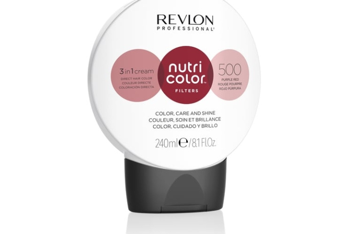 Revlon Nutri Color Filters Fashion 240 ml - 500 Lila Röd | SKÖNHET & HÄLSA - Hår & Styling - Hårvårdsprodukter - Hårfärg - Hårfärg & Färgbomb | GameStuff