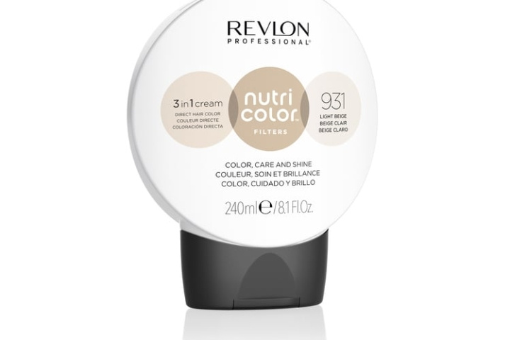Revlon Nutri Color Filters Toning 240 ml - 931 Ljusbeige i gruppen SKÖNHET & HÄLSA / Hår & Styling / Hårvårdsprodukter / Hårfärg hos TP E-commerce Nordic AB (D12860)