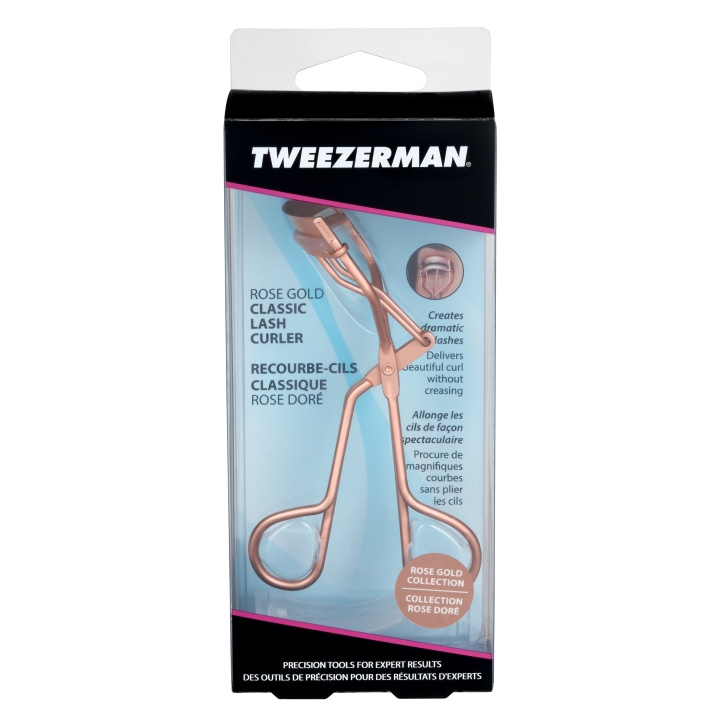 Tweezerman Klassisk fransböjare - roséguld i gruppen SKÖNHET & HÄLSA / Makeup / Ögon & Ögonbryn / Ögonbrynskit hos TP E-commerce Nordic AB (D12943)