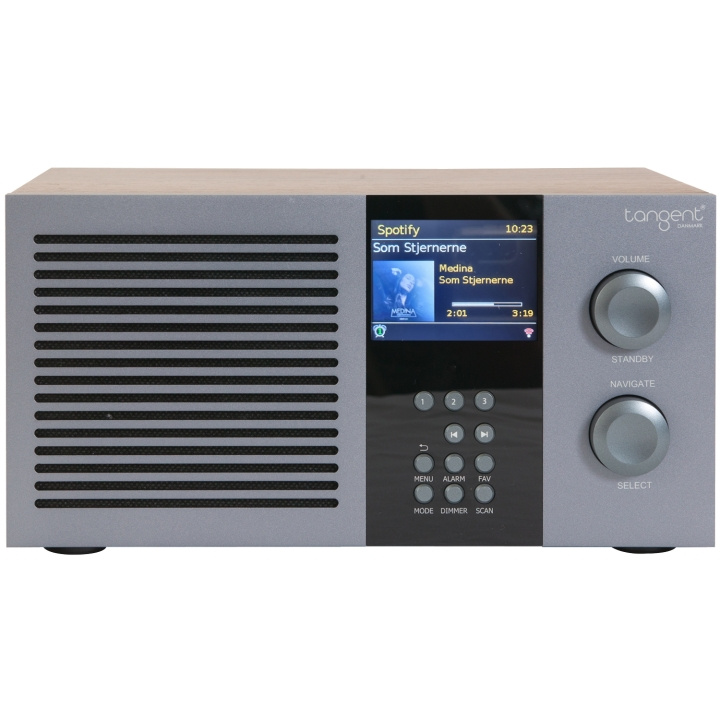 Tangent Radio Tre FM/DAB+/Internet Bluetooth Mono Valnöt i gruppen HEMELEKTRONIK / Ljud & Bild / Hemmabio, HiFi & Bärbart / Radio & Väckarklockor / Radio hos TP E-commerce Nordic AB (D12968)