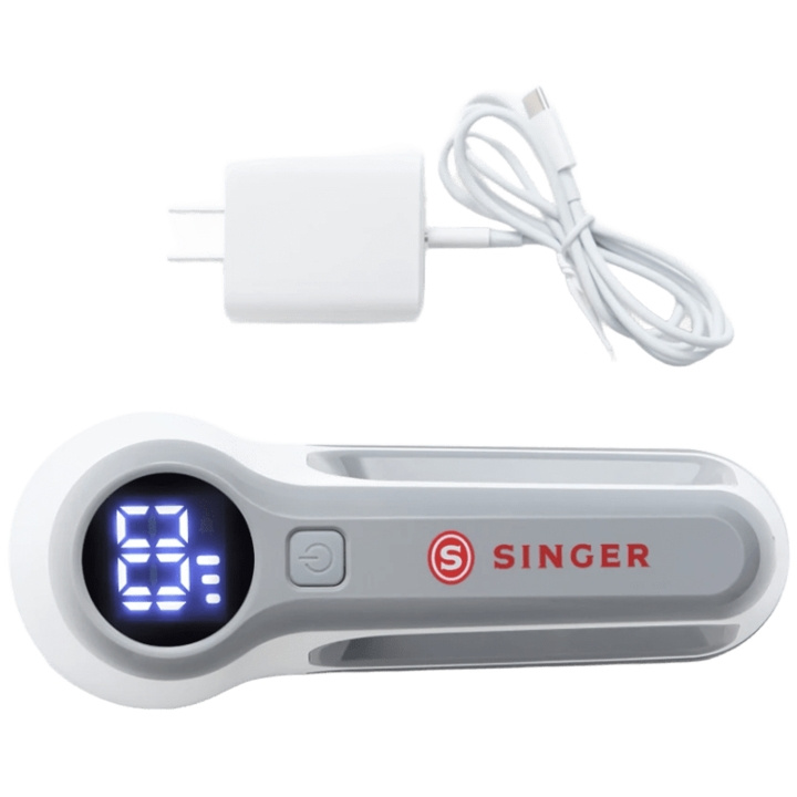 Singer Noppborttagare Uppladdningsbar USB C 3st Hastigheter i gruppen HEM, HUSHÅLL & TRÄDGÅRD / Klädvård / Övrig klädvård hos TP E-commerce Nordic AB (D12977)