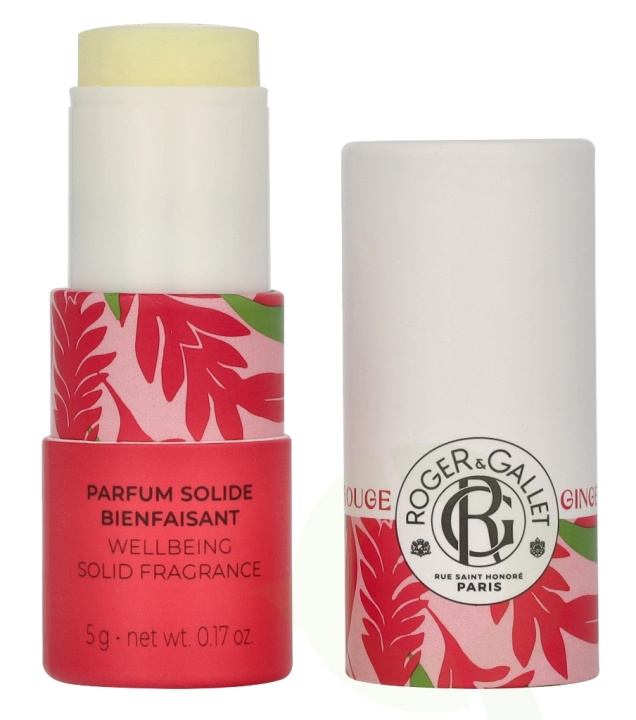 Roger & Gallet Gingembre Rouge Wellb. Solid Fragrance Stick 5 g i gruppen SKÖNHET & HÄLSA / Doft & Parfym / Parfym / Parfym för henne hos TP E-commerce Nordic AB (D13026)