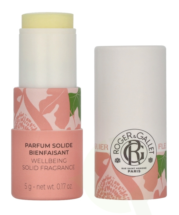 Roger & Gallet Fleur De Figeur Wellb. Solid Fragrance Stick 5 g i gruppen SKÖNHET & HÄLSA / Doft & Parfym / Parfym / Parfym för henne hos TP E-commerce Nordic AB (D13118)