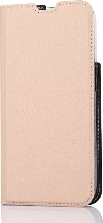 Wave BookCase skyddsfodral, iPhone 13 Pro, roséguld i gruppen SMARTPHONE & SURFPLATTOR / Mobilskydd / Apple / iPhone 13 Pro / Fodral hos TP E-commerce Nordic AB (D13304)