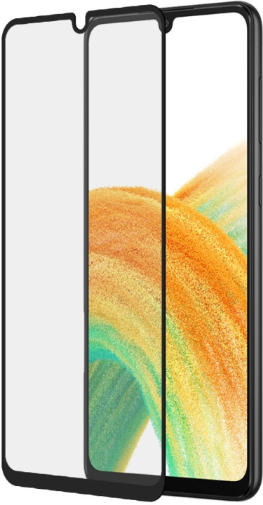 SAFE by PanzerGlass pansarglas, Samsung Galaxy A33 5G, svart ram i gruppen SMARTPHONE & SURFPLATTOR / Mobilskydd / Samsung hos TP E-commerce Nordic AB (D13450)