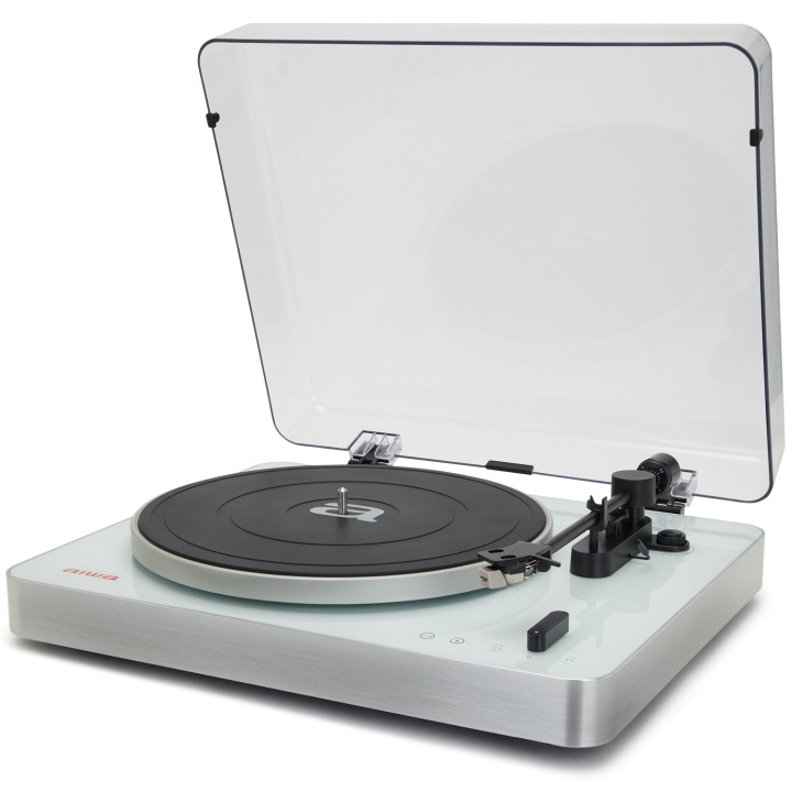 AIWA Skivspelare Premium Vit i gruppen HEMELEKTRONIK / Ljud & Bild / Hemmabio, HiFi & Bärbart / Kompaktstereo & Skivspelare hos TP E-commerce Nordic AB (D13554)