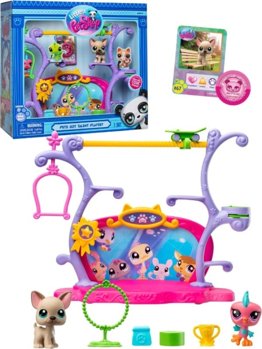 Littlest Pet Shop PETS GOT TALENT LEKSET (00558) i gruppen LEKSAKER, BARN- & BABYPRODUKTER / Leksaker / Lekset hos TP E-commerce Nordic AB (D13712)