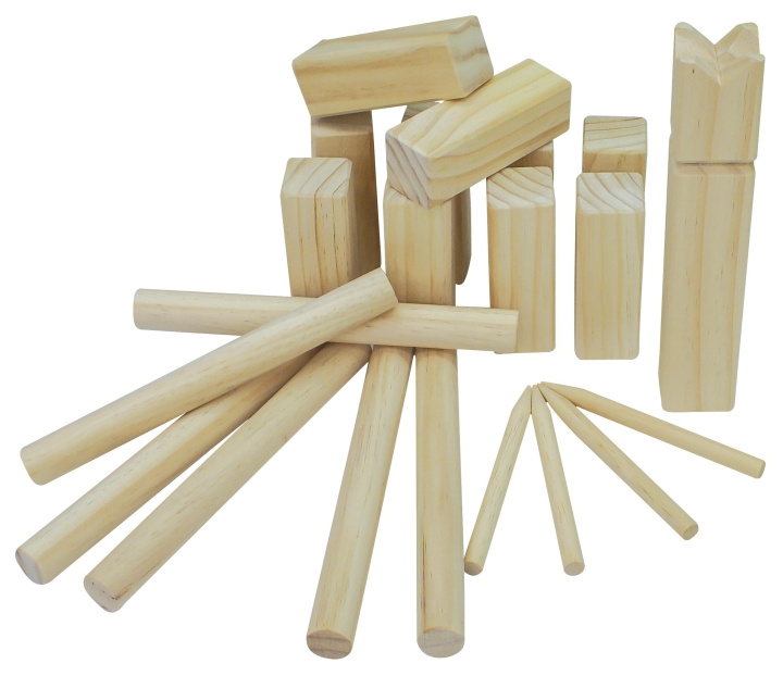 Happy Summer Kubb (303700) i gruppen LEKSAKER, BARN- & BABYPRODUKTER / Uteleksaker / Sport & Spel hos TP E-commerce Nordic AB (D13798)