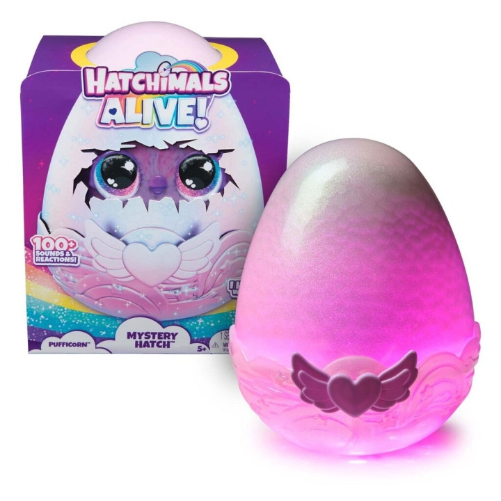 Hatchimals Alive Secret Hatch Pufficorn Asst. (6069132) | LEKSAKER, BARN- & BABYPRODUKTER - Leksaker - Övriga leksaker | GameStuff