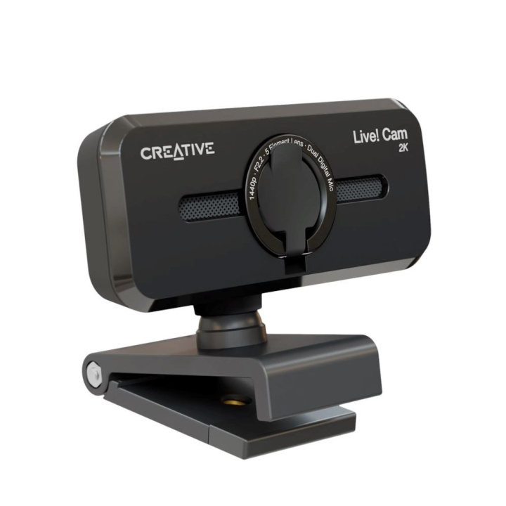 Creative Live! Cam Sync 2K QHD v3 Webbkamera i gruppen DATORER & KRINGUTRUSTNING / Datortillbehör / Webbkameror hos TP E-commerce Nordic AB (D13809)