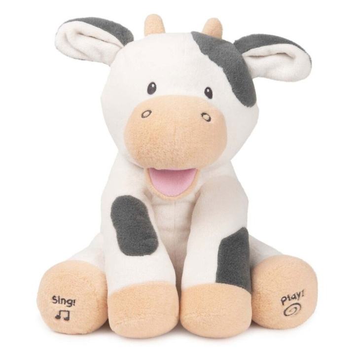 Gund Buttermilk Cow 30 cm DK/NO (6071726) i gruppen LEKSAKER, BARN- & BABYPRODUKTER / Babyleksaker / Aktivitetsleksaker hos TP E-commerce Nordic AB (D13827)