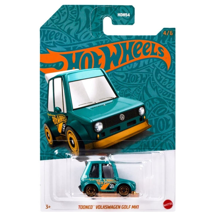 Hot Wheels 56-årsjubileumsutgåva grön och kopparfärgad - Golf MKI i gruppen LEKSAKER, BARN- & BABYPRODUKTER / Leksaker / Leksaksbilar & andra fordon hos TP E-commerce Nordic AB (D13837)