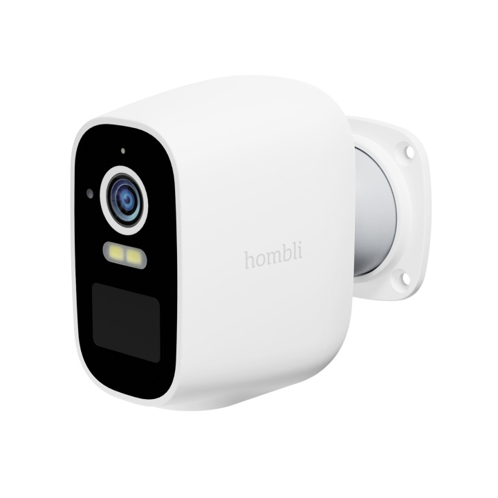 Hombli Smart batterikamera, vit i gruppen HEM, HUSHÅLL & TRÄDGÅRD / Larm & Säkerhet / Övervakningskameror / Digitalt (Nätverk) / Utomhuskameror hos TP E-commerce Nordic AB (D13871)