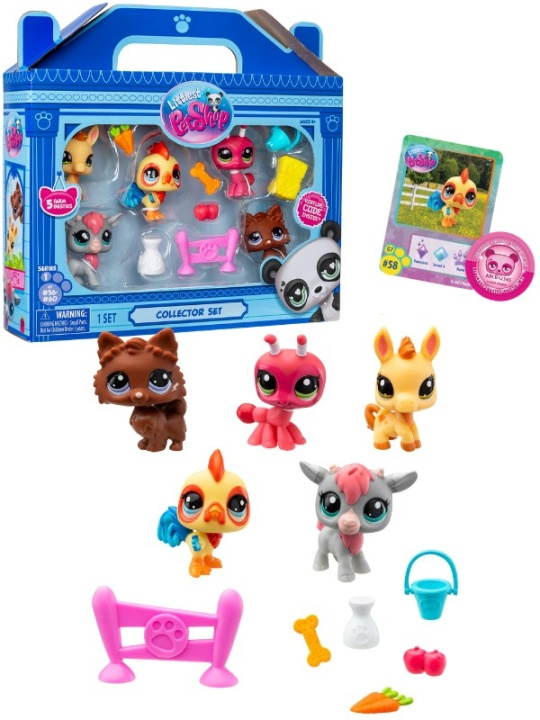 Littlest Pet Shop FARM BESTIES SAMLARE 5 PK (00510) i gruppen LEKSAKER, BARN- & BABYPRODUKTER / Leksaker / Figurer, Miniatyrer & tillbehör hos TP E-commerce Nordic AB (D13928)