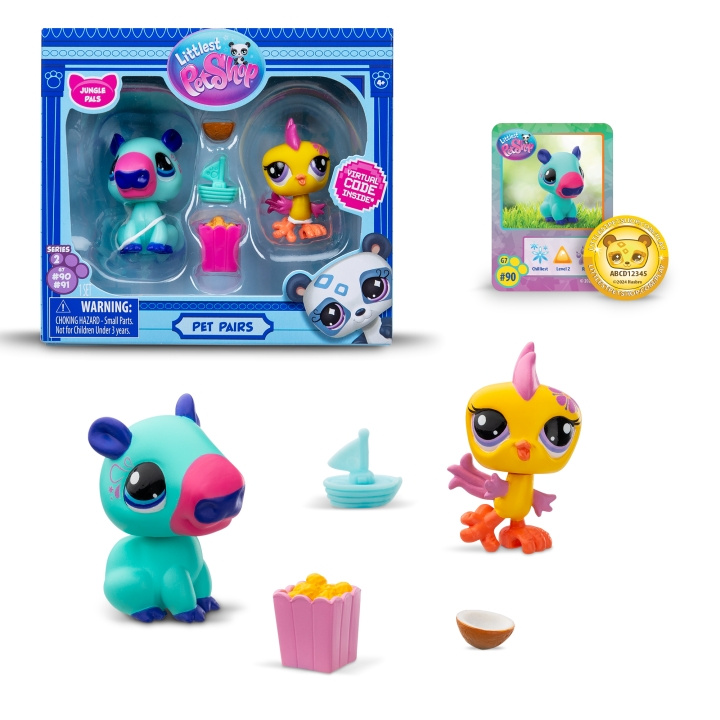Littlest Pet Shop Husdjurspar Ass (00620) i gruppen LEKSAKER, BARN- & BABYPRODUKTER / Leksaker / Figurer, Miniatyrer & tillbehör hos TP E-commerce Nordic AB (D13933)