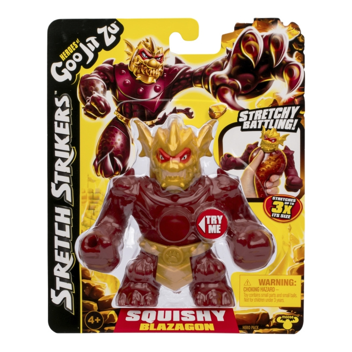 Goo Jit Zu Stretch Strikers - Drakriddaren Blazagon (42780) i gruppen SPORT, FRITID & HOBBY / Hobby / Plastmodeller / Figurer hos TP E-commerce Nordic AB (D13947)