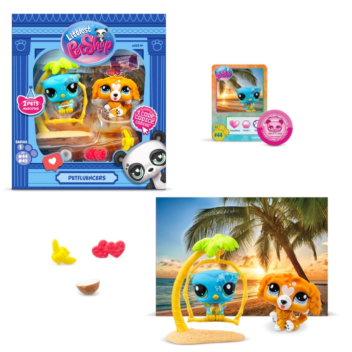 Littlest Pet Shop Petfluencer Par Ass. (00560) i gruppen LEKSAKER, BARN- & BABYPRODUKTER / Leksaker / Figurer, Miniatyrer & tillbehör hos TP E-commerce Nordic AB (D13962)