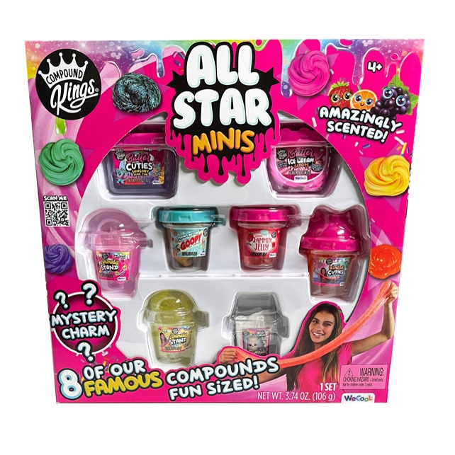 Compound Kings All Star 8-pack, NO Scent - 106g (40300) i gruppen LEKSAKER, BARN- & BABYPRODUKTER / Leksaker / Experiment & DIY hos TP E-commerce Nordic AB (D13978)